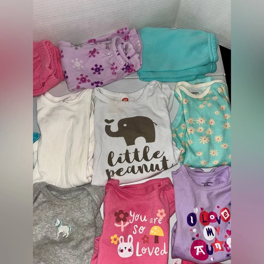 Bundle of 28 Fall / Winter Girls Clothes